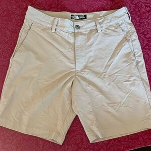 The North Face Shorts Mens 32 Beige Performance Rockaway Nylon Hiking Trail